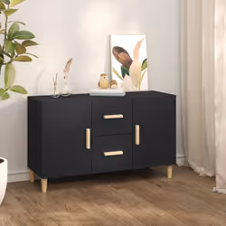 Ce buffet classique est destiné à être un supplément décoratif et pratique à votre maison. Matériau haute de gamme : le bois ...