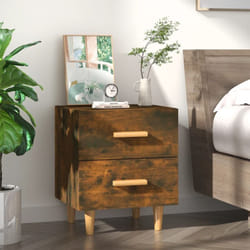 VidaXL 817285 Table de nuit et table de chevet Chêne
