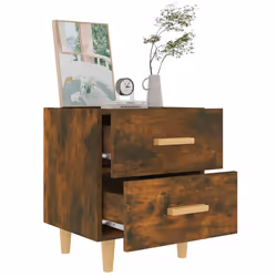 VidaXL 817286 Table de nuit et table de chevet Chêne - Vue supplémentaire 6
