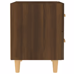 VidaXL 817290 Table de nuit et table de chevet Chêne - Vue supplémentaire 4