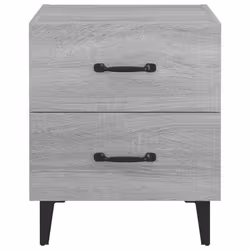 VidaXL 817293 Table de nuit et table de chevet Chêne - Vue supplémentaire 4
