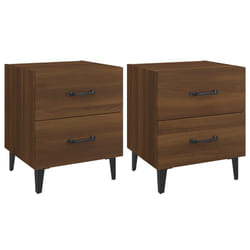VidaXL 817296 Table de nuit et table de chevet Chêne