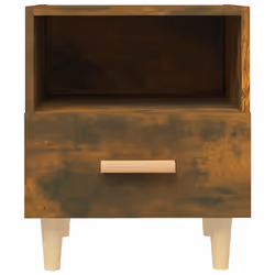 VidaXL 817297 Table de nuit et table de chevet Chêne - Vue supplémentaire 4