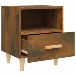 VidaXL 817298 Table de nuit et table de chevet Chêne - Vue supplémentaire 5