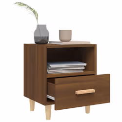 VidaXL 817302 Table de nuit et table de chevet Chêne
