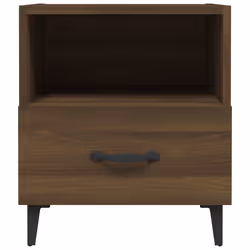 VidaXL 817308 Table de nuit et table de chevet Chêne - Vue supplémentaire 4