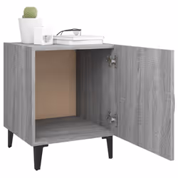 VidaXL 817317 Table de nuit et table de chevet Chêne - Vue supplémentaire 6