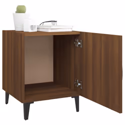 VidaXL 817320 Table de nuit et table de chevet Chêne - Vue supplémentaire 8
