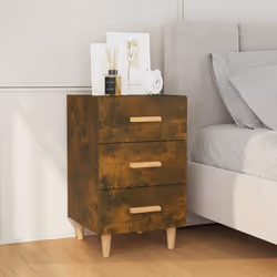 VidaXL 817321 Table de nuit et table de chevet Chêne