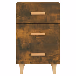 VidaXL 817321 Table de nuit et table de chevet Chêne - Vue supplémentaire 4