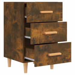 VidaXL 817321 Table de nuit et table de chevet Chêne - Vue supplémentaire 6