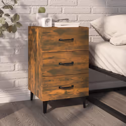 VidaXL 817324 Table de nuit et table de chevet Chêne