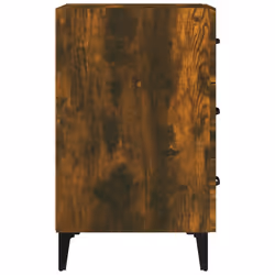 VidaXL 817324 Table de nuit et table de chevet Chêne - Vue supplémentaire 4