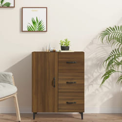 Vidaxl - Buffet chêne marron 69,5x34x90 cm bois d'ingénierie