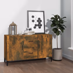 Ce buffet classique est destiné à être un supplément décoratif et pratique à votre maison. Matériau haute de gamme : le bois  ...