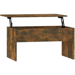 Vidaxl - Table basse Chêne fumé 80x50,5x41,5 cm Bois d'ingénierie