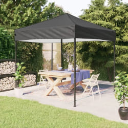vidaXL Tente de réception pliable Anthracite 3x3 m - TU