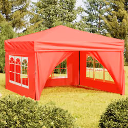Cette tente de réception pliable indispensable est excellente pour un large éventail d'événements en plein air, tels que des ...