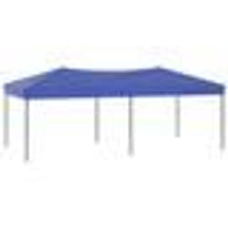 vidaXL Tente de réception pliable Bleu 3x6 m