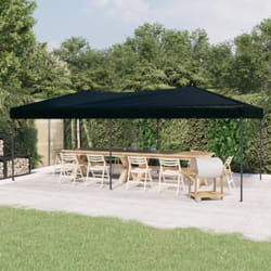 Vidaxl - Tente de réception pliable Noir 3x6 m