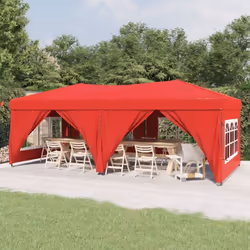 Cette tente de réception pliable indispensable est excellente pour un large éventail d'événements en plein air, tels que des  ...