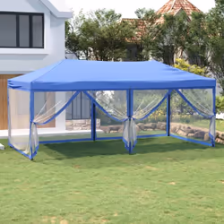 Cette tente de réception pliable indispensable est excellente pour un large éventail d'événements en plein air, tels que des ...