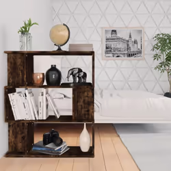 Cette armoire à livres classique, au design épuré, est un supplément décoratif et pratique à votre décor actuel. Matériau dur ...
