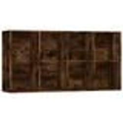 vidaXL Bibliothèque/Buffet Chêne fumé 66x30x130 cm Bois d'ingénierie