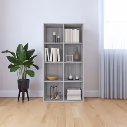 Cette armoire à livres classique, au design épuré, est un supplément décoratif et pratique à votre décor actuel. Matériau dur ...