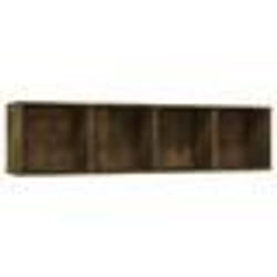 vidaXL Bibliothèque/Meuble TV Chêne fumé 143x30x36cm Bois d'ingénierie
