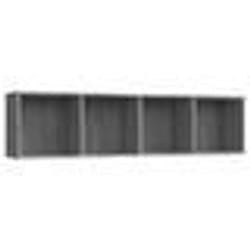 vidaXL Bibliothèque/Meuble TV Sonoma gris 143x30x36cm Bois ingénierie