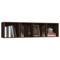 VidaXL 815272 étagères Bois Marron, Bois - Vue supplémentaire 5
