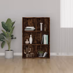 Cette armoire à livres classique, au design épuré, est un supplément décoratif et pratique à votre décor actuel. Matériau dur ...
