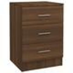 vidaXL Table de chevet Chêne marron 38x35x56 cm Bois d'ingénierie - TU