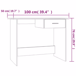 VidaXL 815333 bureau - Vue supplémentaire 7