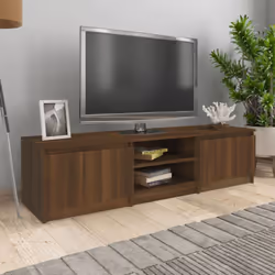 Avec un design élégant mais pratique, ce meuble TV est destiné à devenir un point de mire de votre pièce. Matériau pratique : ...