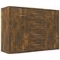 vidaXL Buffet Chêne fumé 88x30x65 cm Bois d'ingénierie