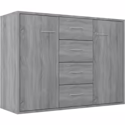Avec un charme minimaliste, ce buffet satisfera vos différentes exigences et sera un complément idéal dans votre pièce. Matér ...
