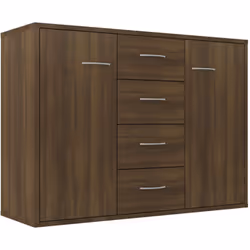 Avec un charme minimaliste, ce buffet satisfera vos différentes exigences et sera un complément idéal dans votre pièce. Matér ...