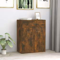 Avec un charme minimaliste, ce buffet satisfera vos différentes exigences et sera un complément idéal dans votre pièce. Matér ...