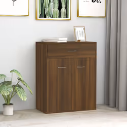 Avec un charme minimaliste, ce buffet satisfera vos différentes exigences et sera un complément idéal dans votre pièce. Matér ...