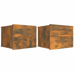 VidaXL 815412, Chêne, Bois, 400 mm, 300 mm, 300 mm, 2 pièce(s)