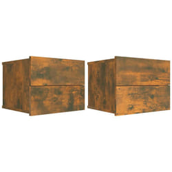 VidaXL 815412 Table de nuit et table de chevet Chêne