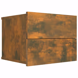 VidaXL 815412 Table de nuit et table de chevet Chêne - Vue supplémentaire 4