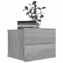 VidaXL 815414 Table de nuit et table de chevet Chêne