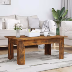 Ajoutez une touche moderne à votre décoration intérieure avec cette table basse élégante. Matériau durable : le bois d'ingéni ...