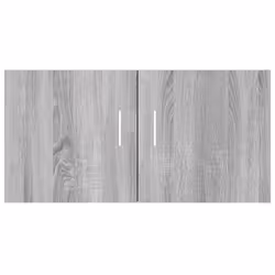 VidaXL 815514 étagères Bois Gris - Vue supplémentaire 5