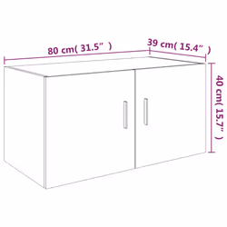 VidaXL 815514 étagères Bois Gris - Vue supplémentaire 8