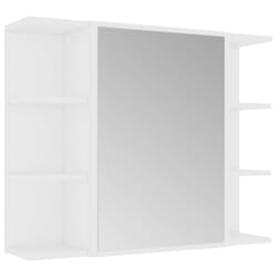 VidaXL 815524 miroir de salle de bain et armoire de rangement pour évier