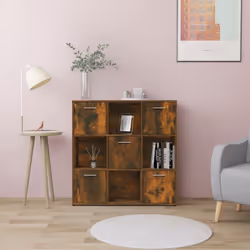 Cette bibliothèque présente un design élégant et moderne, ce qui en fait un supplément attrayant et pratique à votre décor. M ...